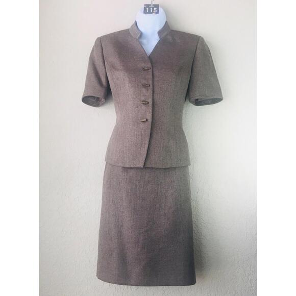 Kasper Skirt Suit Women’s Petite Vintage 80’s - Picture 2 of 5
